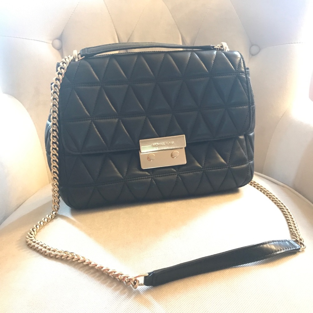 Michael Kors quilted leather handbag